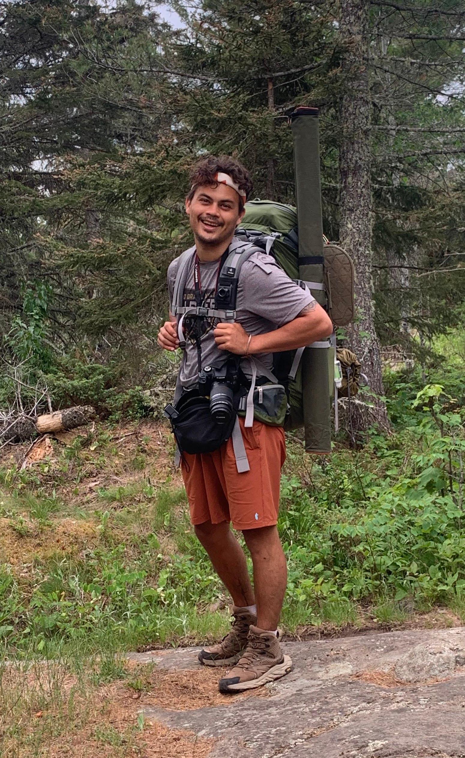 Me backpacking in Isle Royale National Park